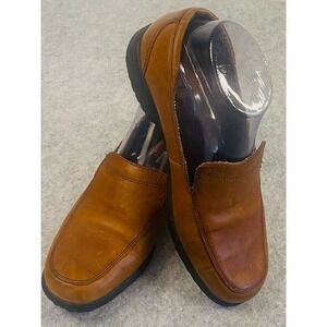 WORX by Red Wing Shoes Genuine Leather Loafer Brown Men's‎ Size 7/Woman 8.5